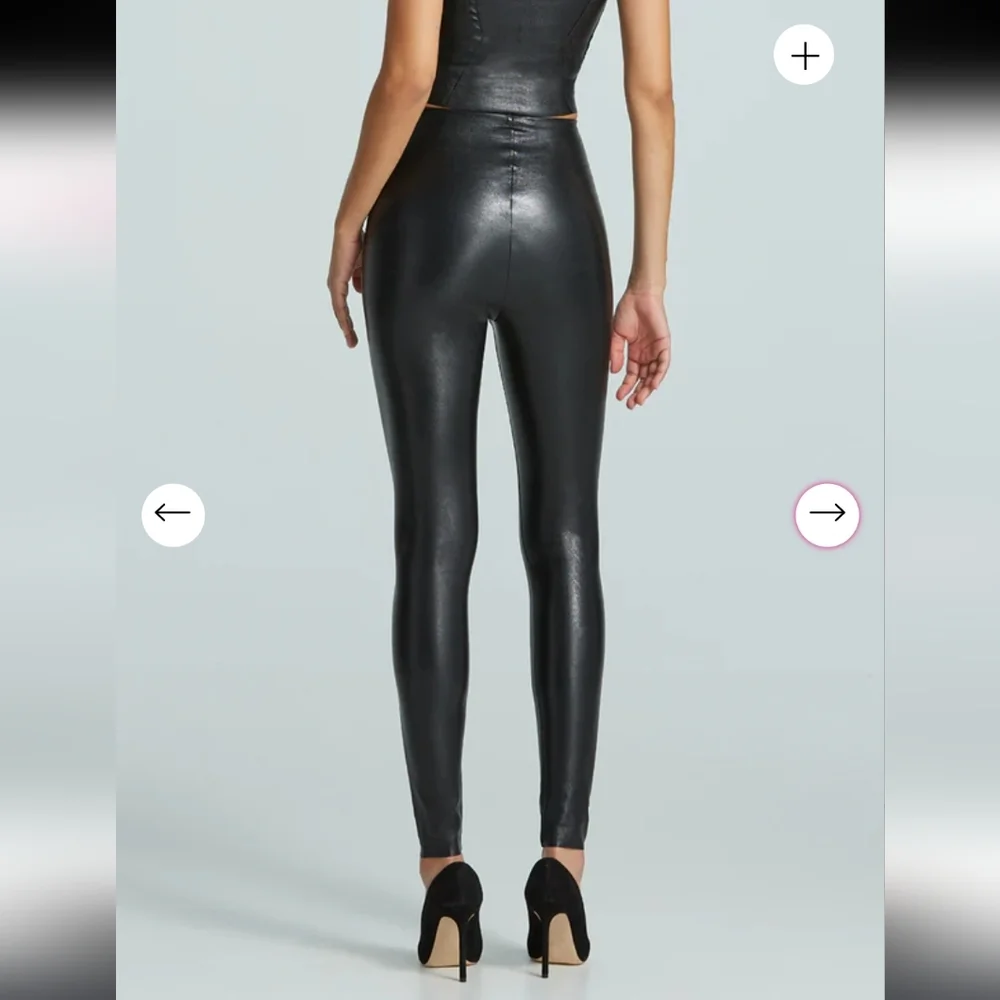 Commando FX Leather Smoothing Leggings NWT - Picture 8 of 9